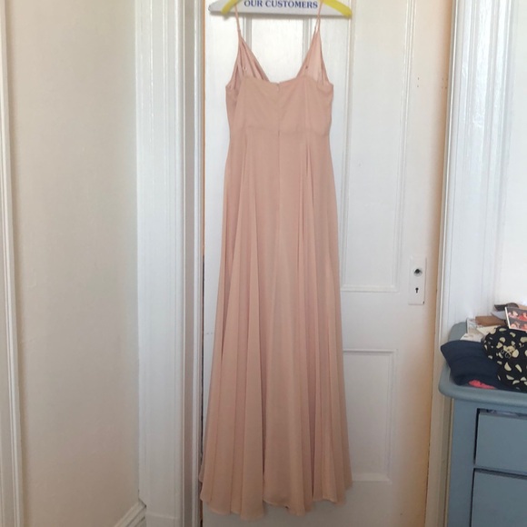 BHLDN- Anthropologie Blush Dress - Picture 3 of 4